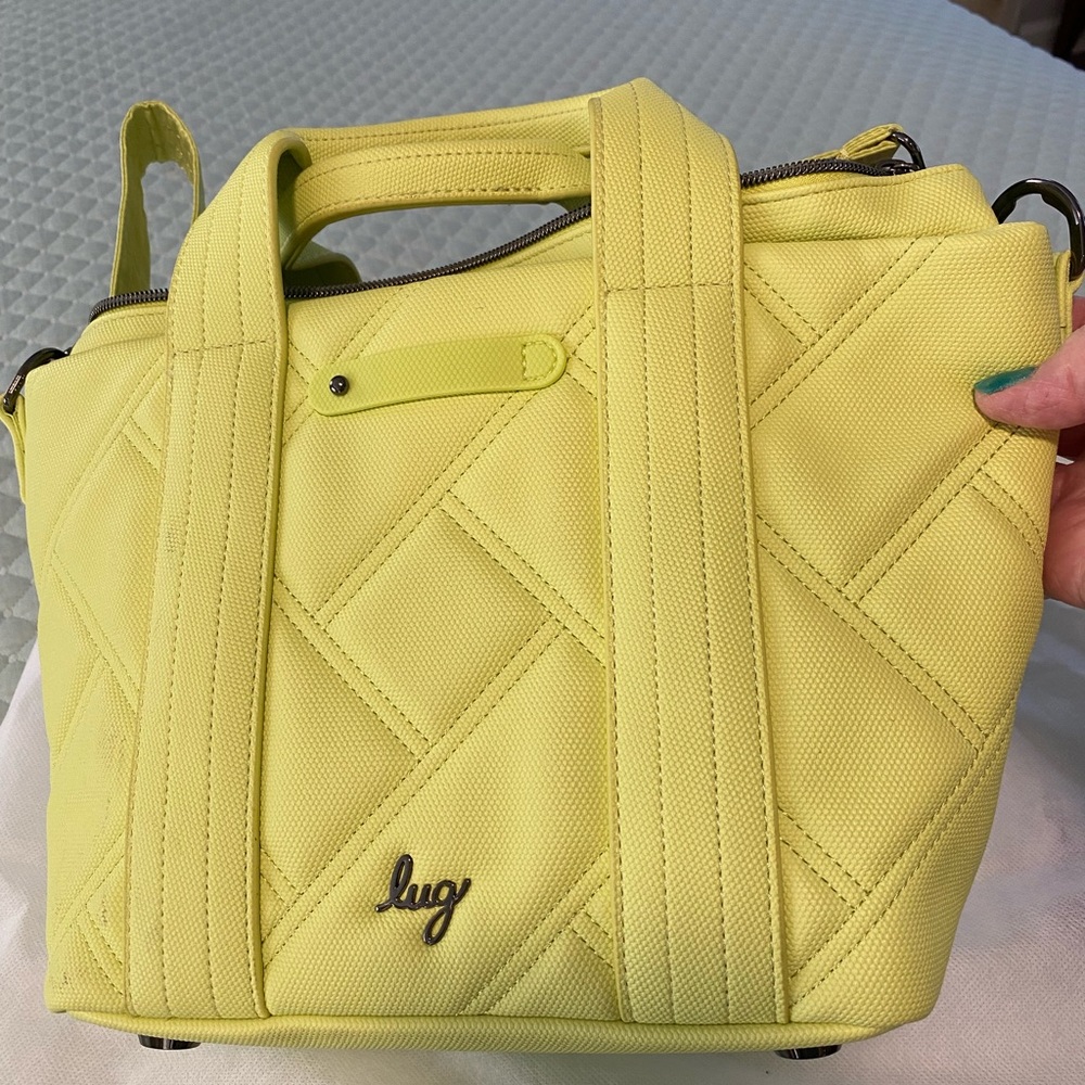 Lug lime Quilted Women's Bag